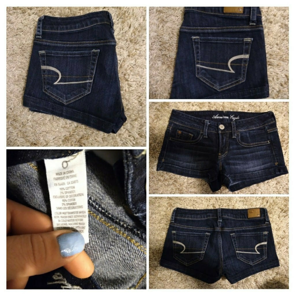 ☆NWOT AEO Low Rise Dark Wash Denim☆